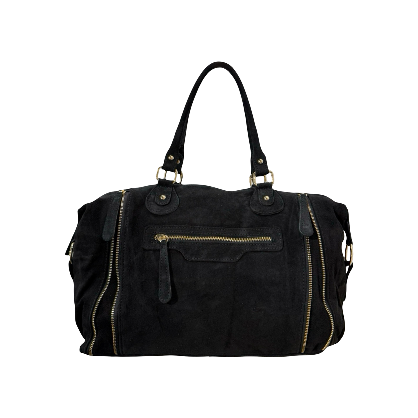 SAC A MAIN CUIR SUEDE BIG GABRIELLE