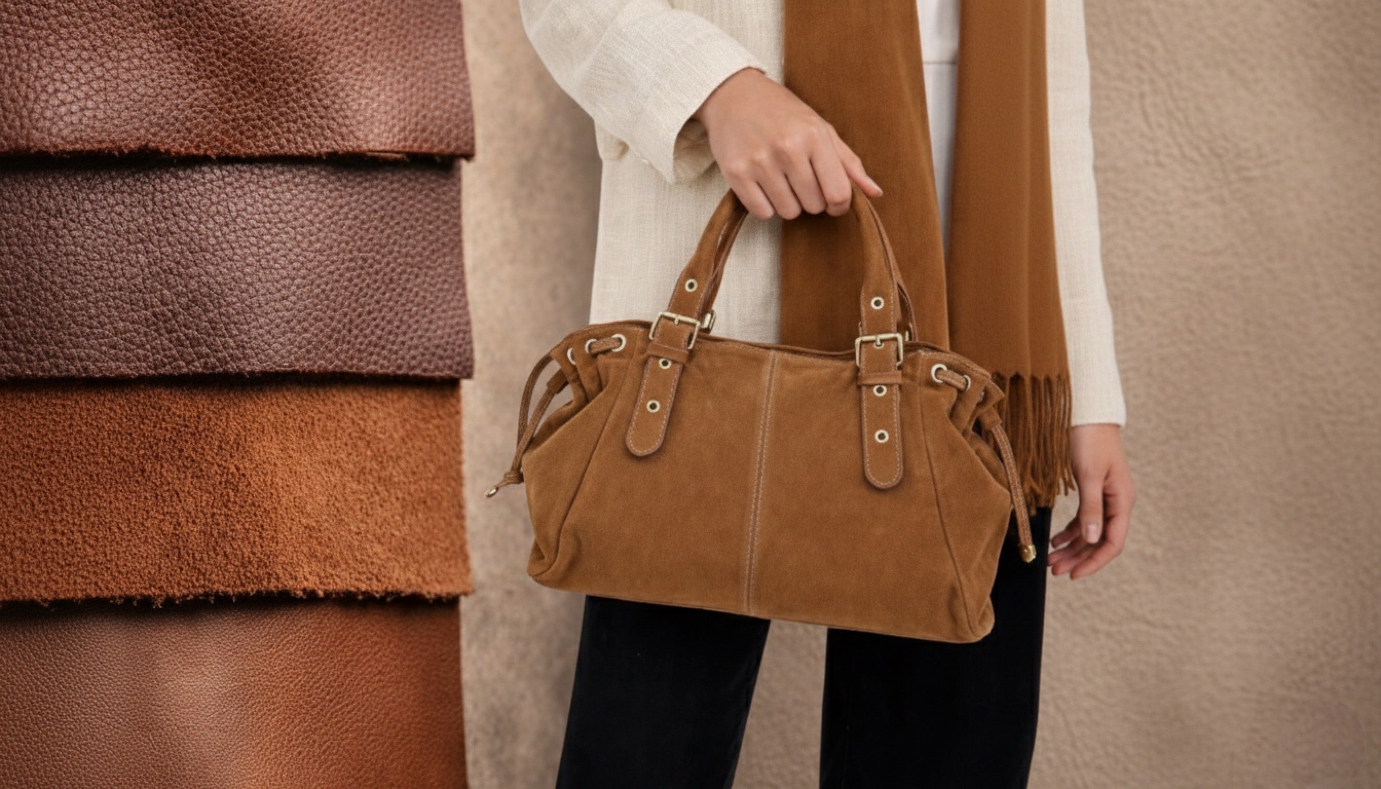 Cuir véritable et artisanal. Sacs en cuir véritable confectionnés à la main.