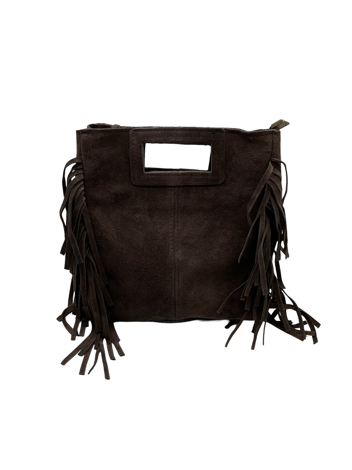 HANDTASCHE MARION AUS BEIGEM WILDLEDER