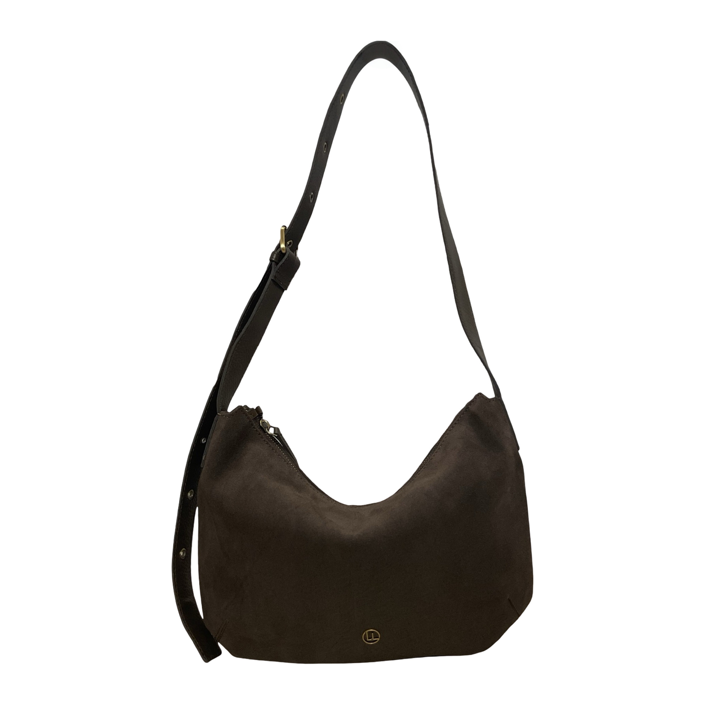SAC EPAULE CUIR SUEDE MARINAINA