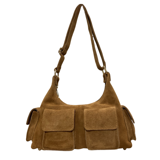 Sac Cuir Suède Multipoche Dollar