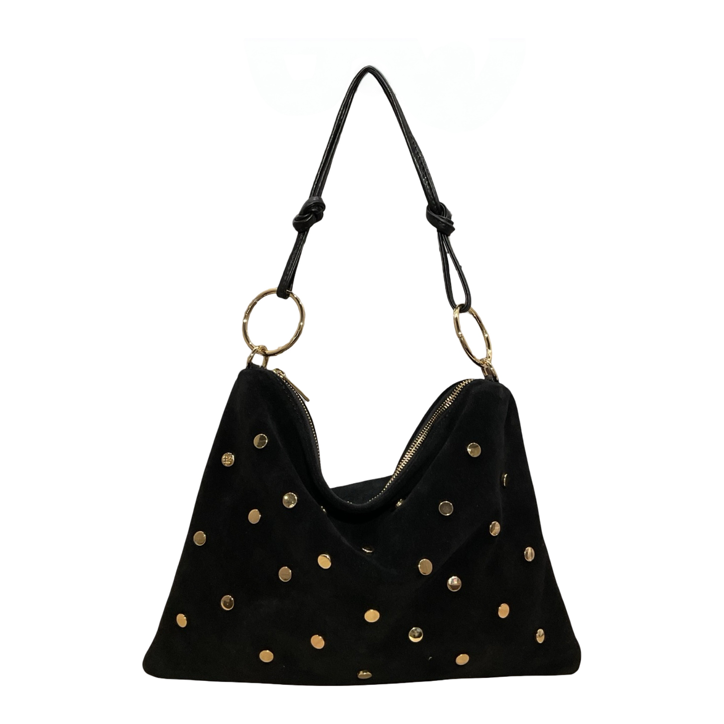 Sac Cuir Suède Seko Clouté