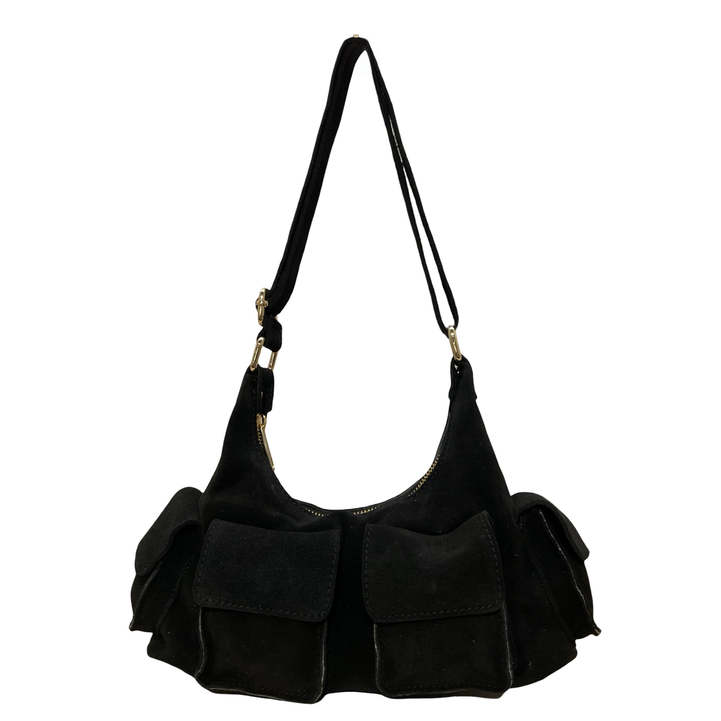 Sac Cuir Suède Multipoche Dollar