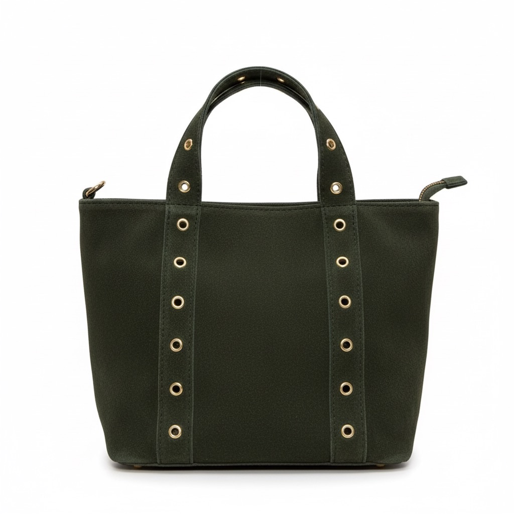 SAC CUIR SUEDE RIVET OLAIA
