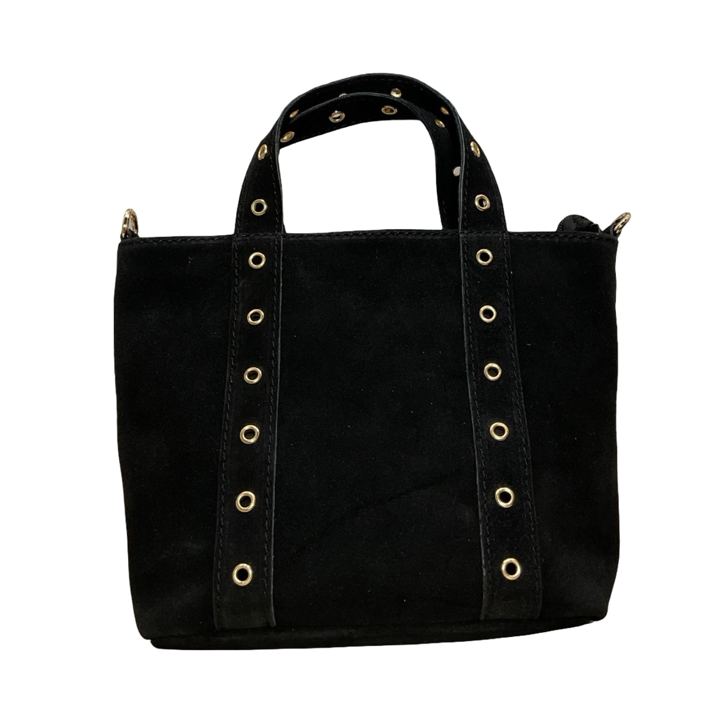 SAC CUIR SUEDE RIVET OLAIA