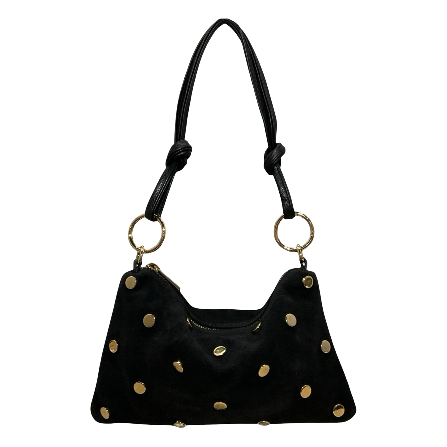 Sac Cuir Suede Mini Seko Clouté