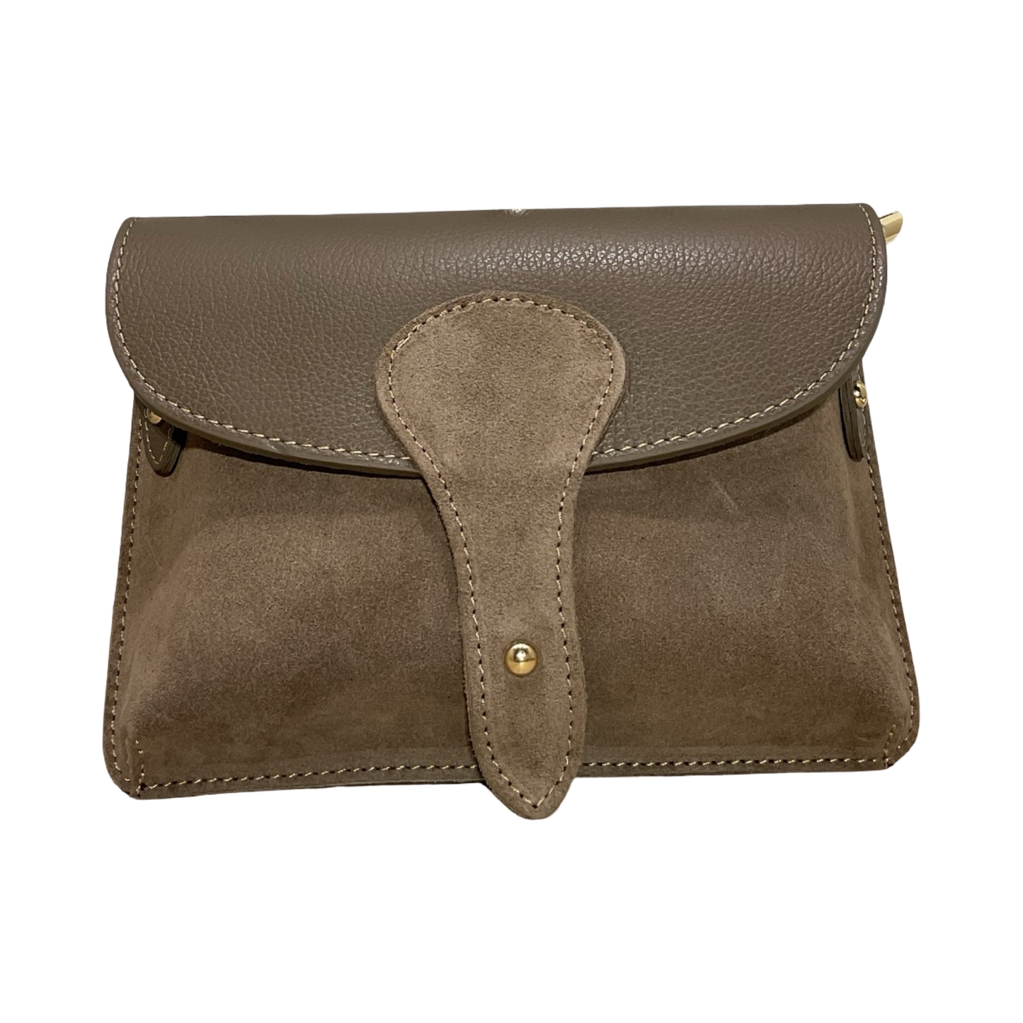 SAC BANDOULIERE CUIR SUEDE LOU XL