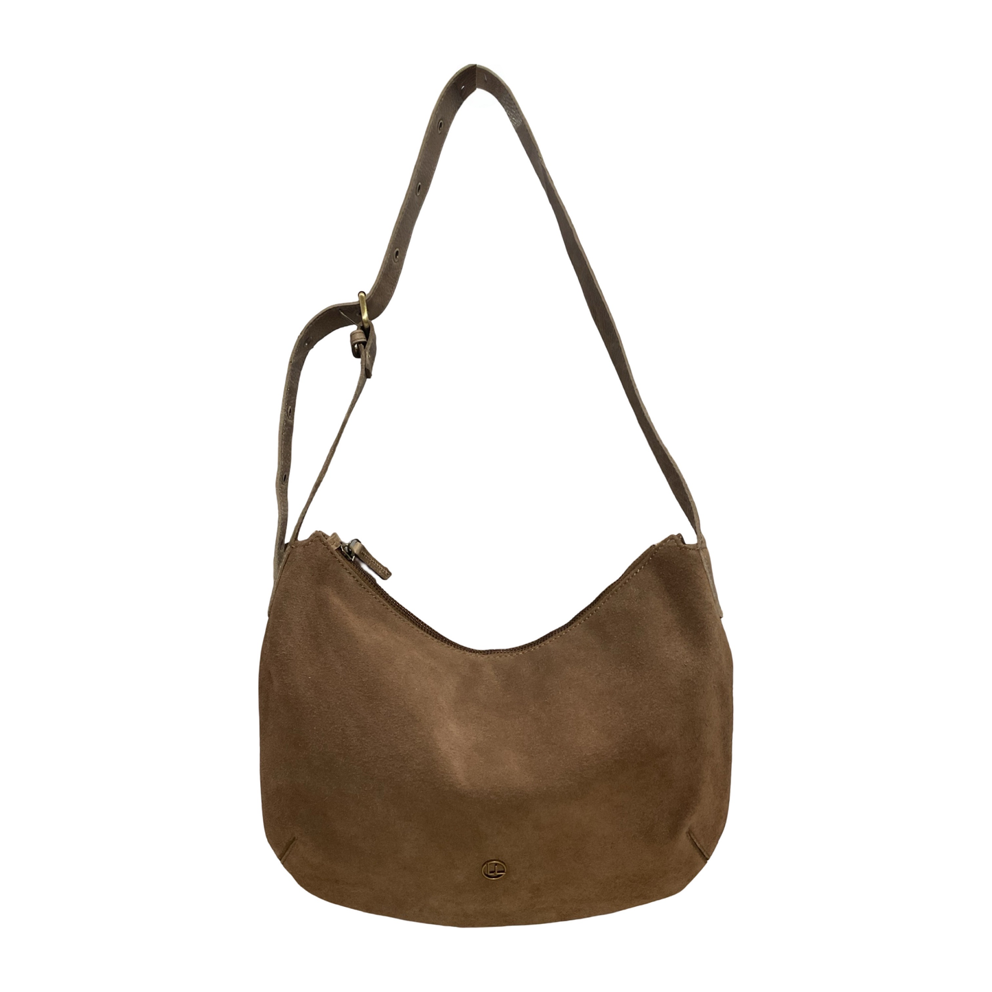 SAC EPAULE CUIR SUEDE MARINAINA