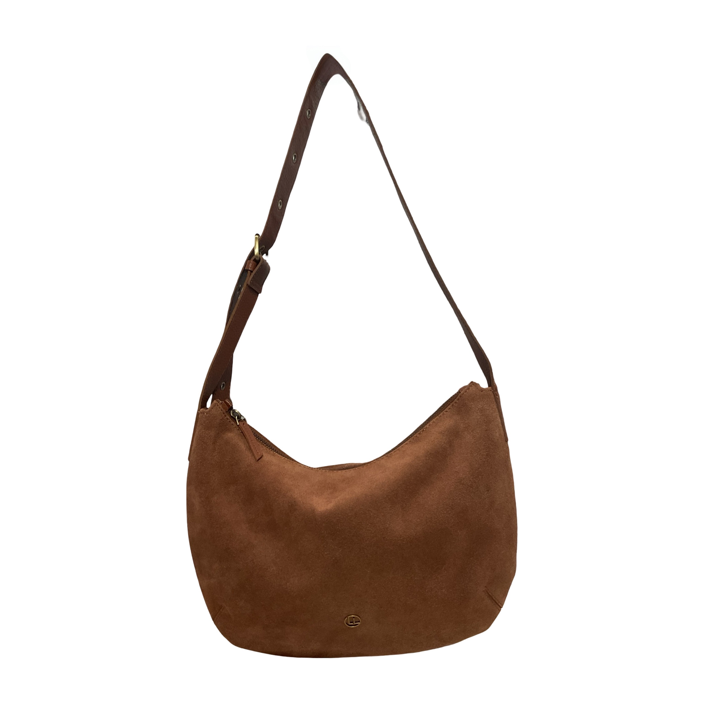 SAC EPAULE CUIR SUEDE MARINAINA