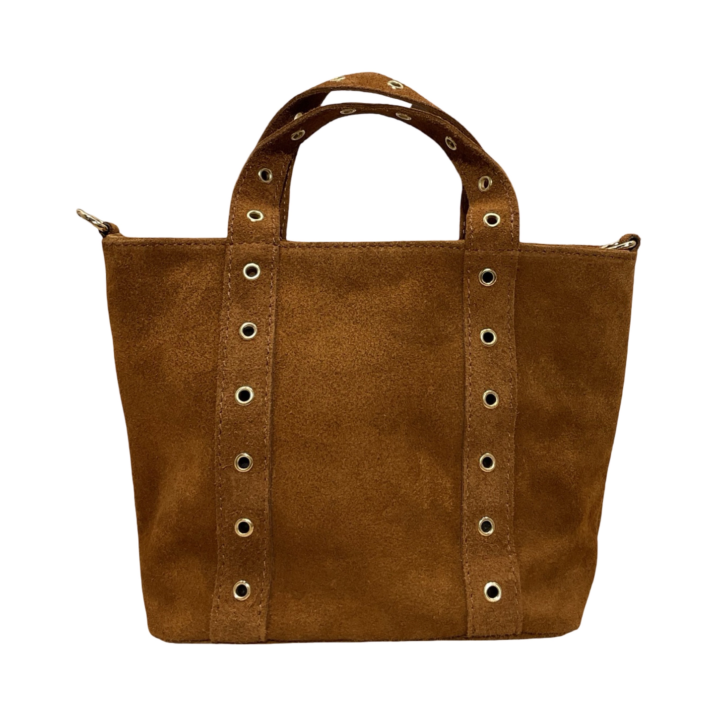 SAC CUIR SUEDE RIVET OLAIA