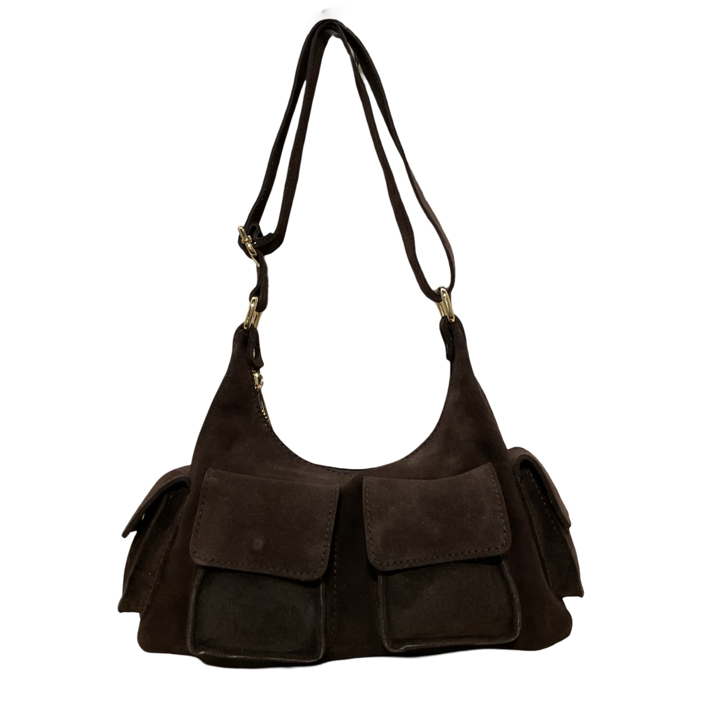 Sac Cuir Suède Multipoche Dollar