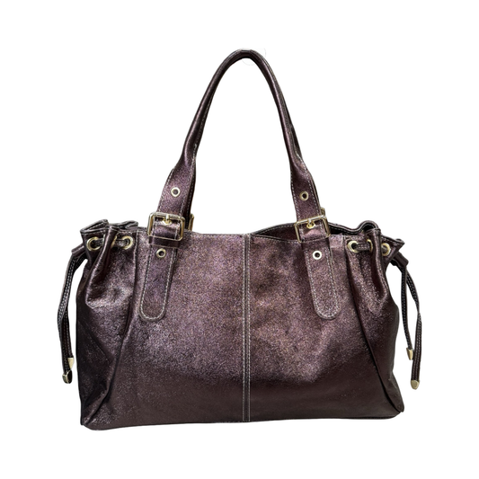 SAC CUIR IRISE "LACET" LARGE