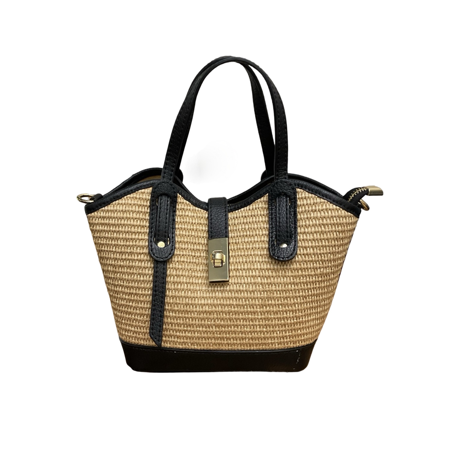 Sac À Main Cuir Raphia Lolo