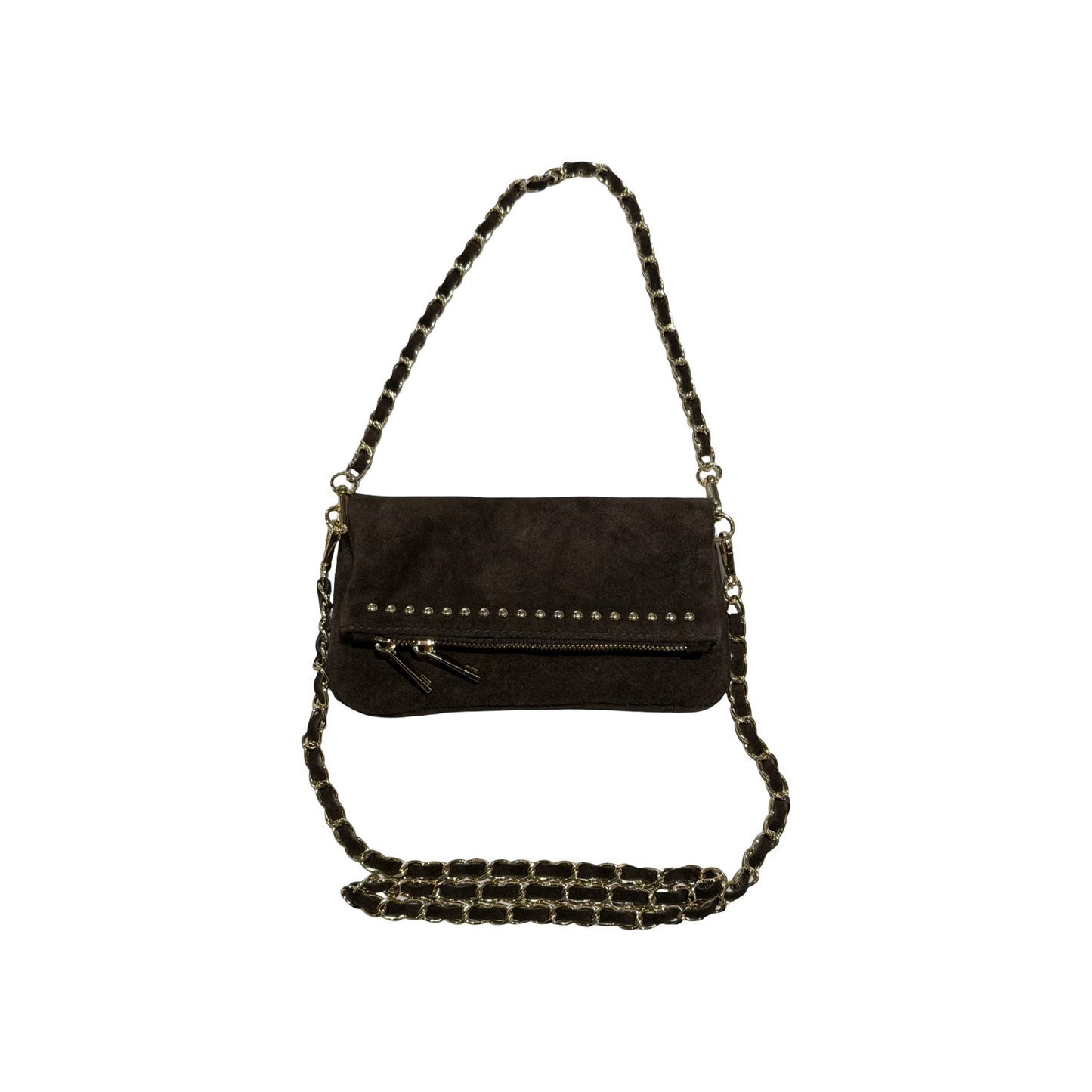 Pochette Cuir Suede Small