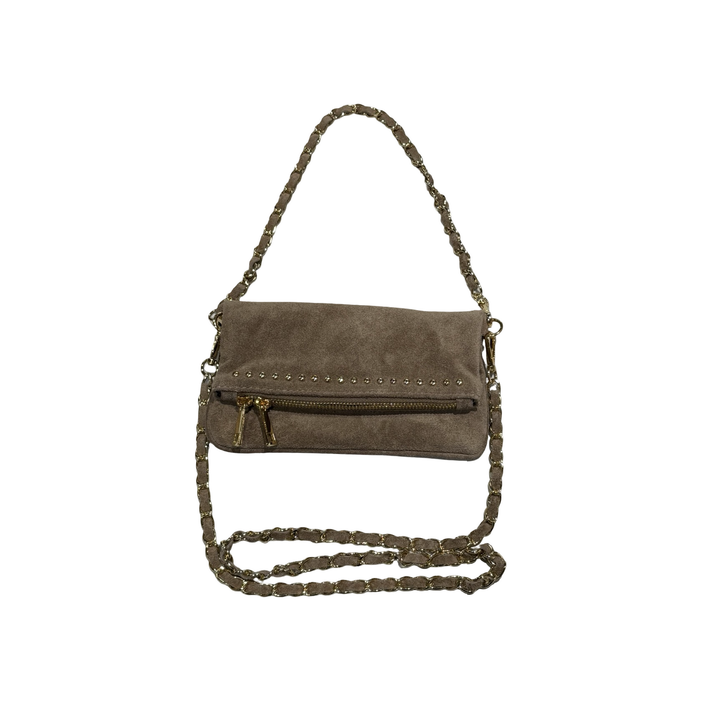 Pochette Cuir Suede Small