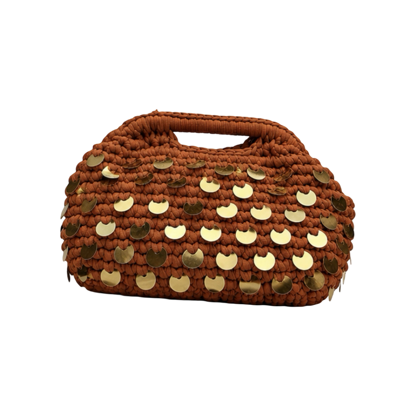 Pochette a Main en Crochet Artisanale Paillette