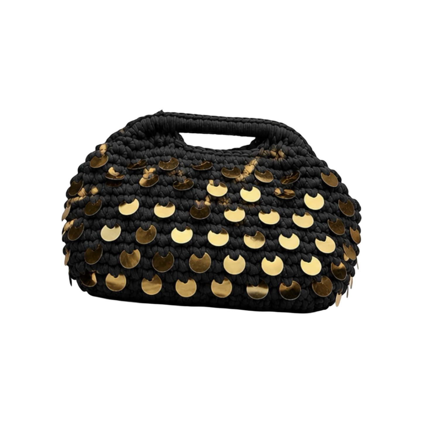 Pochette a Main en Crochet Artisanale Paillette