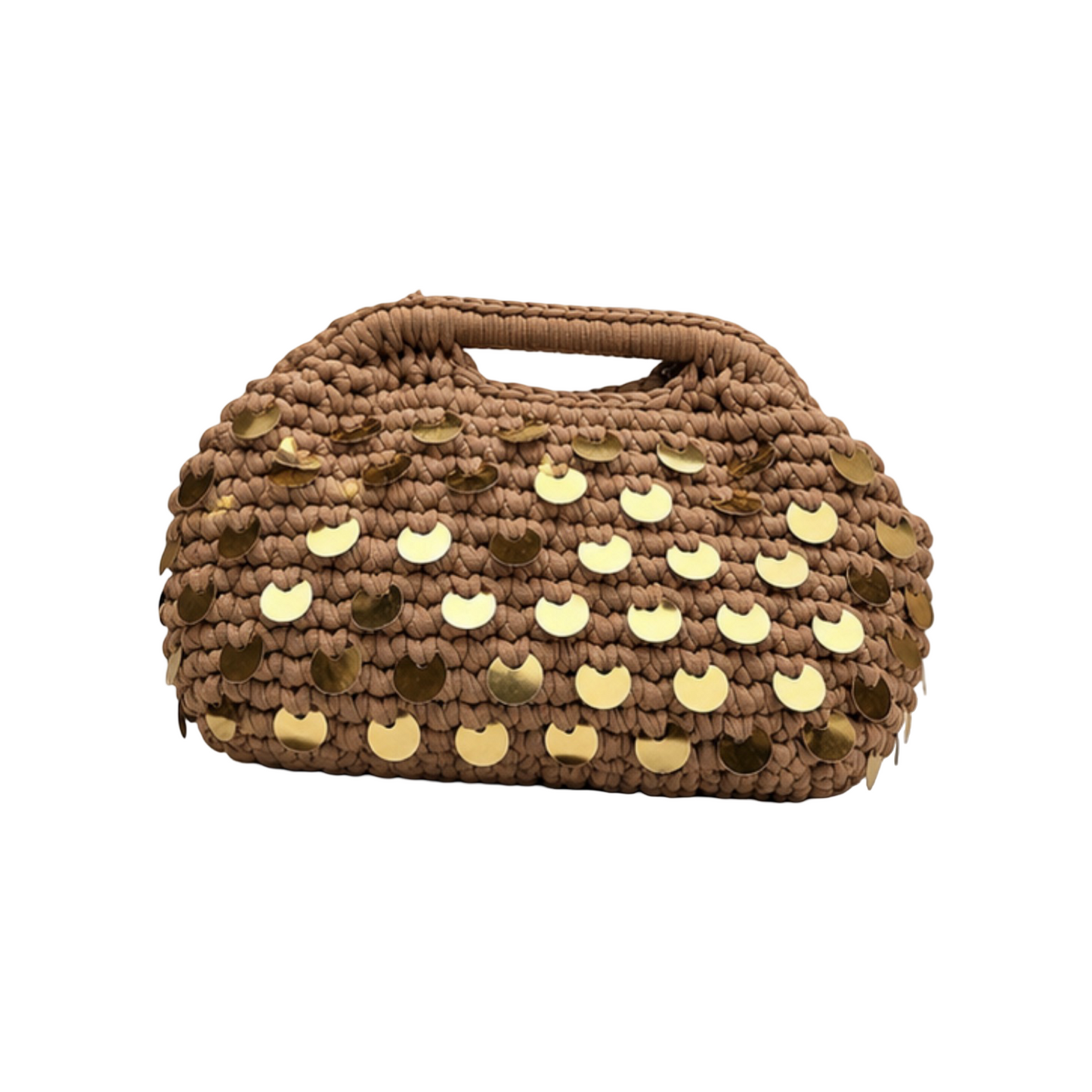 Pochette a Main en Crochet Artisanale Paillette