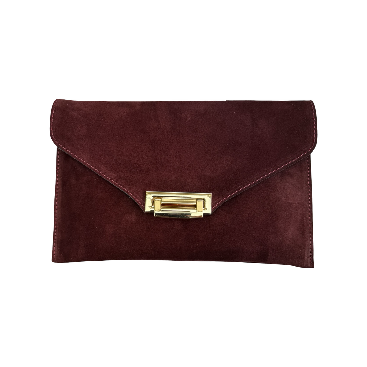 Pochette en Cuir Suède Chaînette