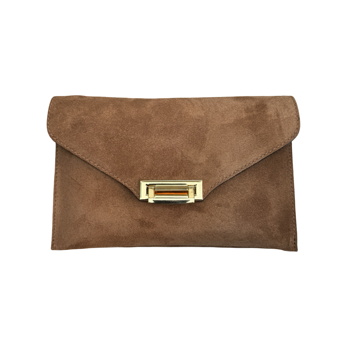 Pochette en Cuir Suède Chaînette