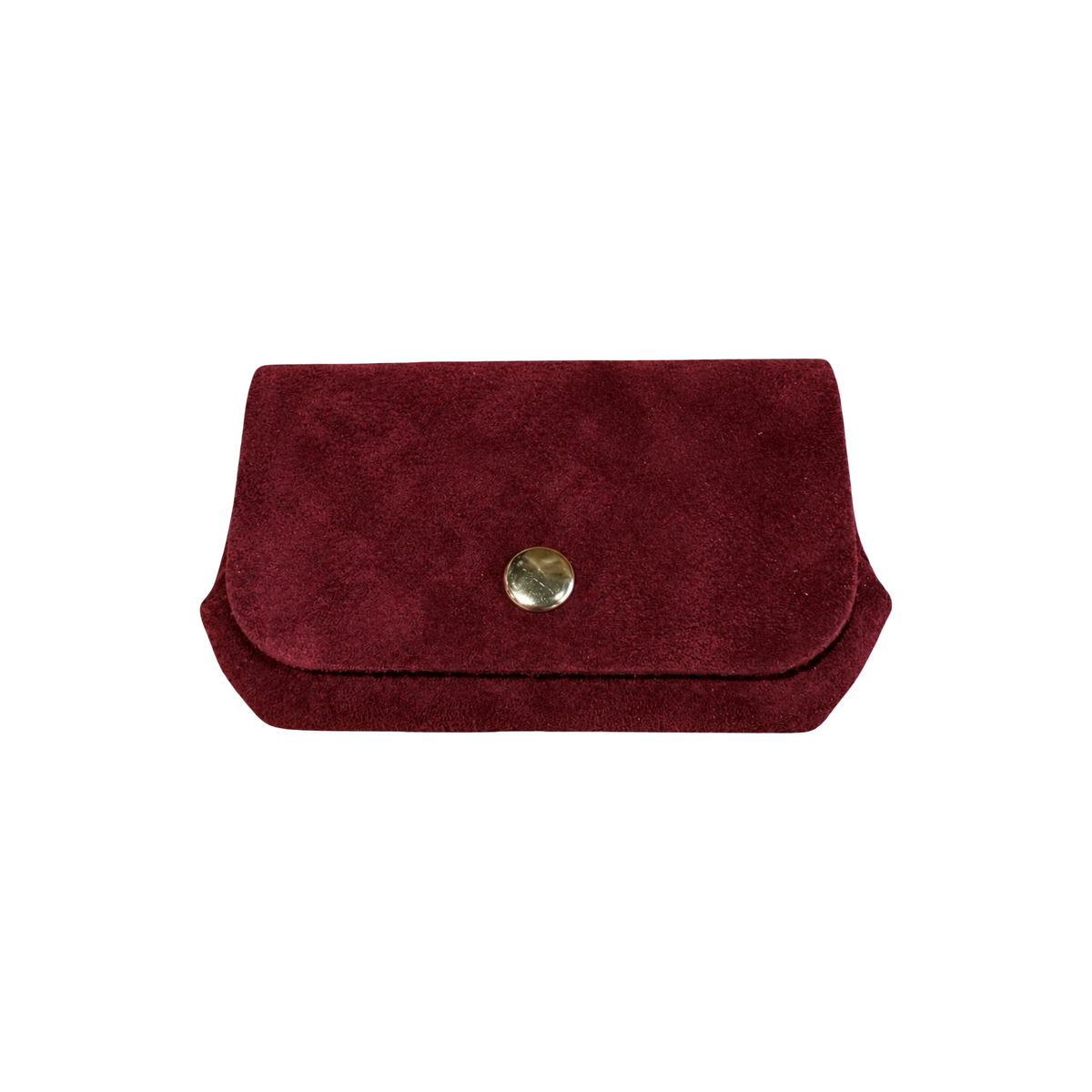 Porte Monnaie Carte Cuir Suède