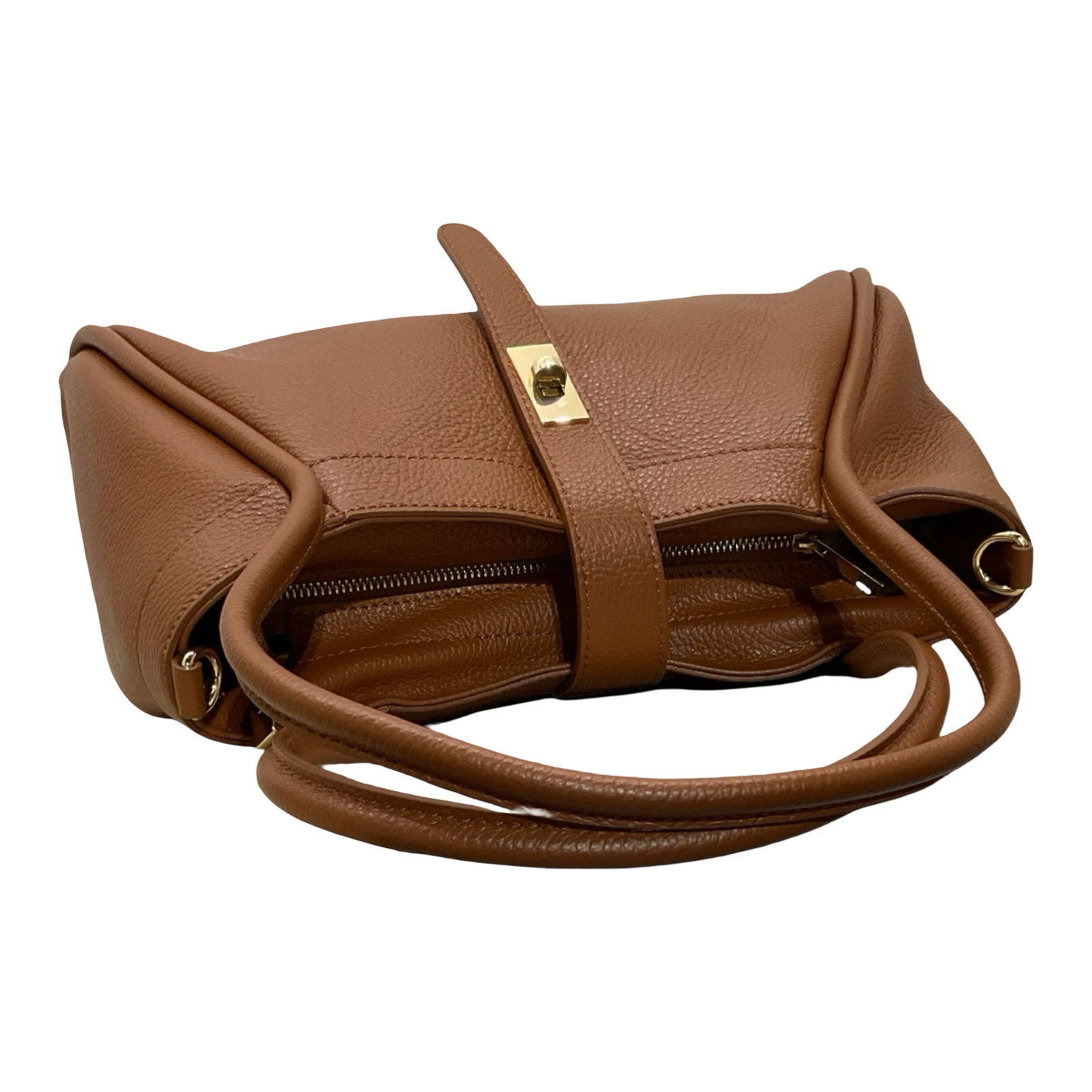 SAC CUIR GRAINE HUGO S FERMETURE