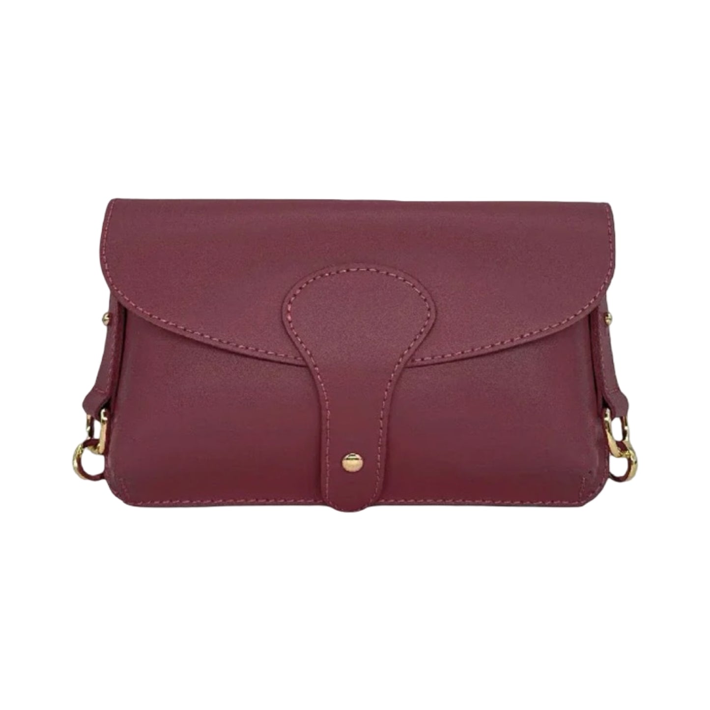 SAC BANDOULIERE CUIR LISSE LOU