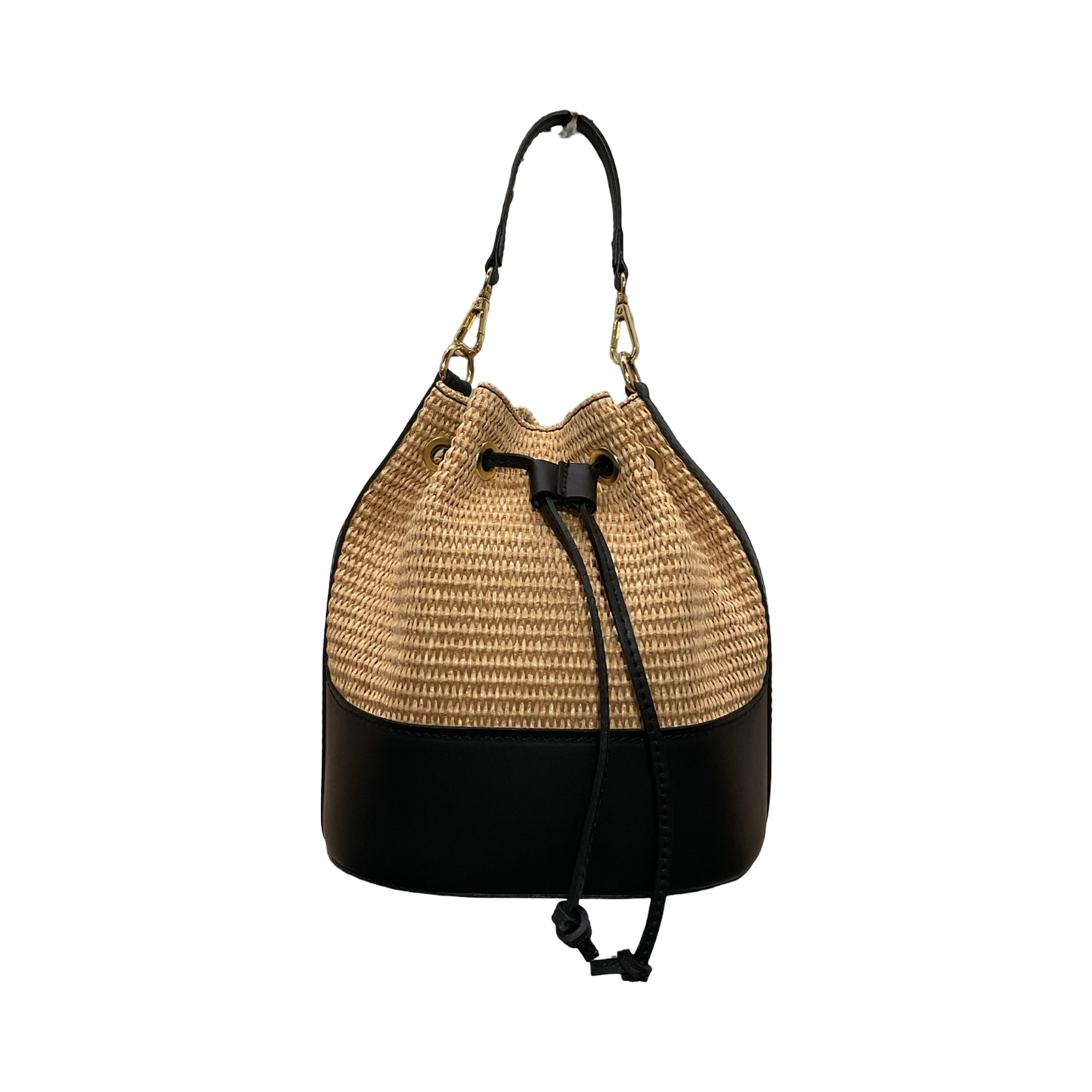 SAC A MAIN BOURSE CUIR RAPHIA GABI