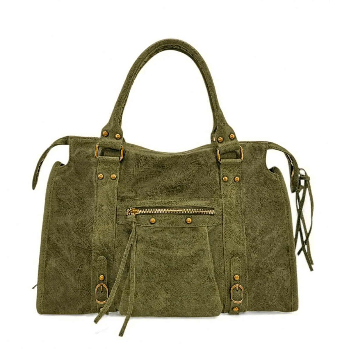 SAC CUIR MATE CAPUCINE L