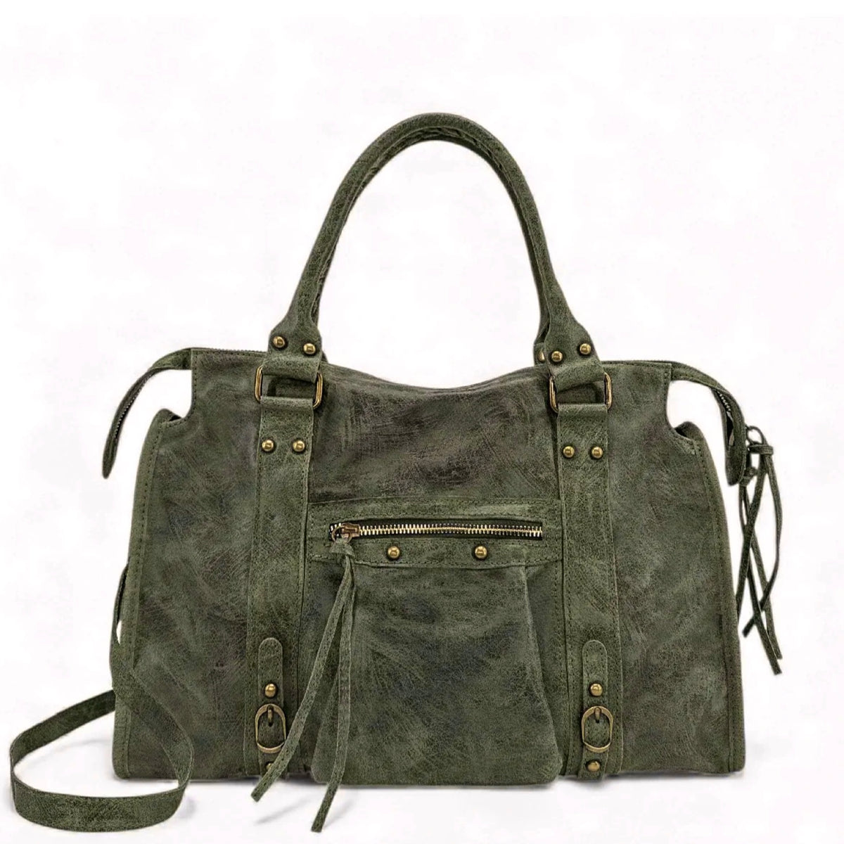 SAC CUIR MATE CAPUCINE L