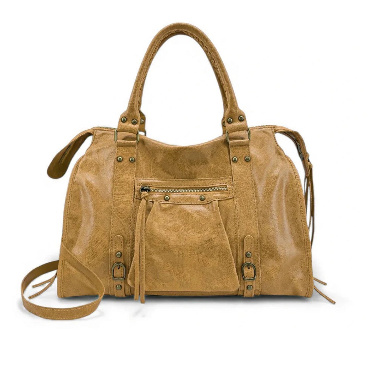 SAC CUIR MATE CAPUCINE L