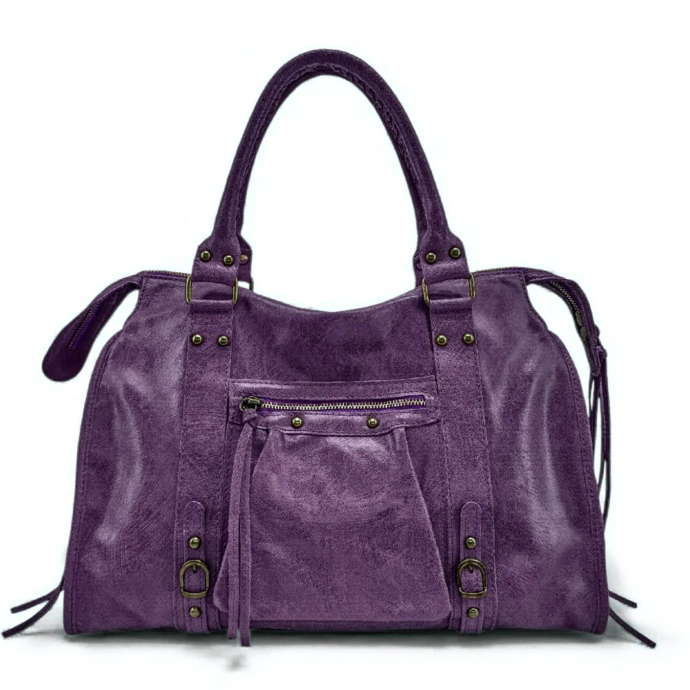 SAC CUIR MATE CAPUCINE L