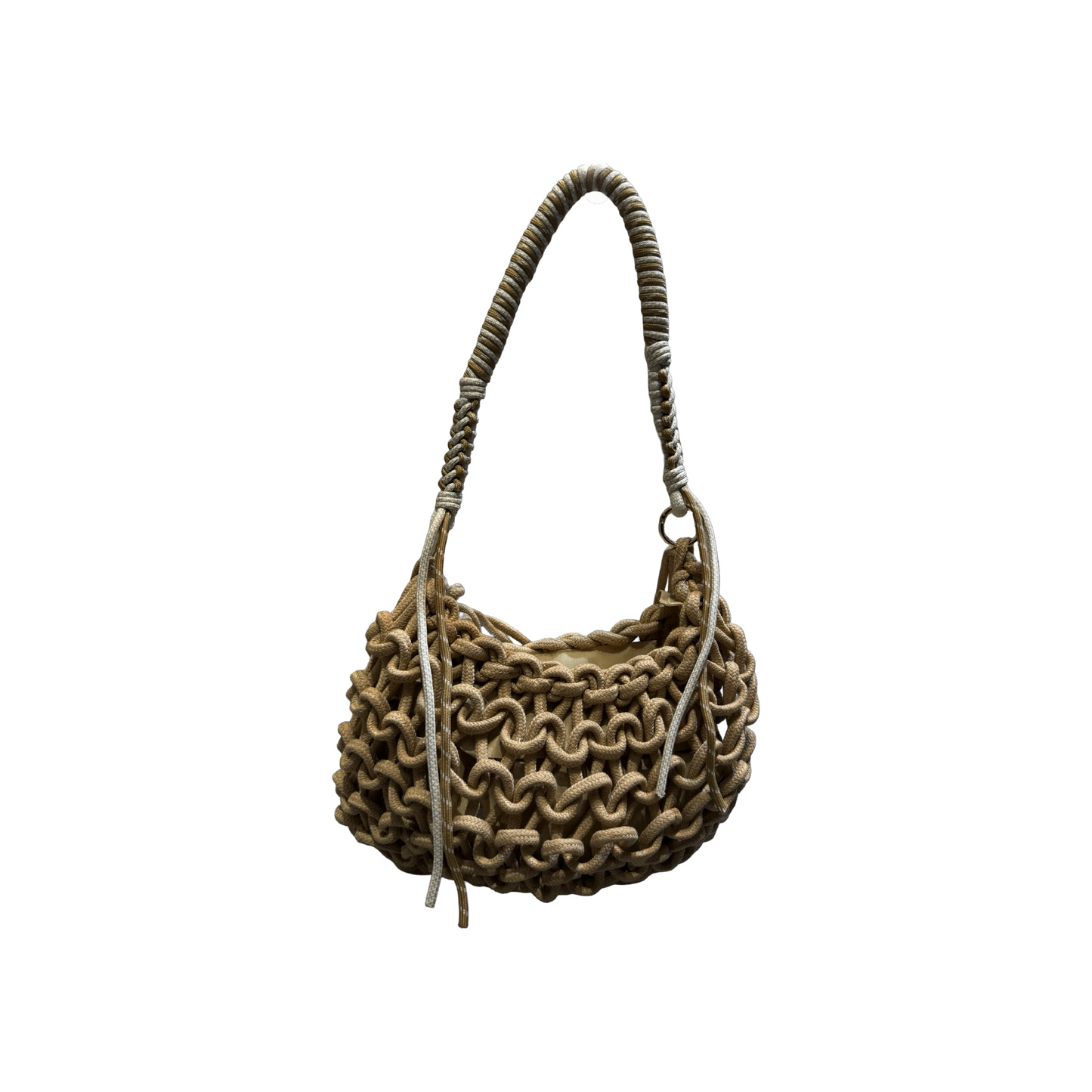Sac Épaule en Crochet Éva