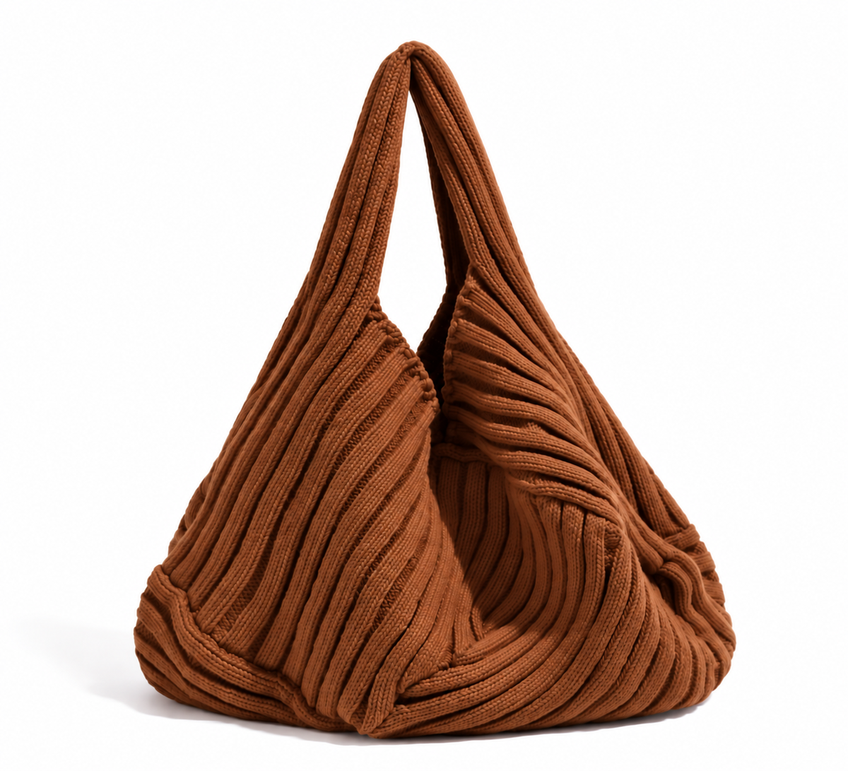 Sac Hobo en Maille Tricotée