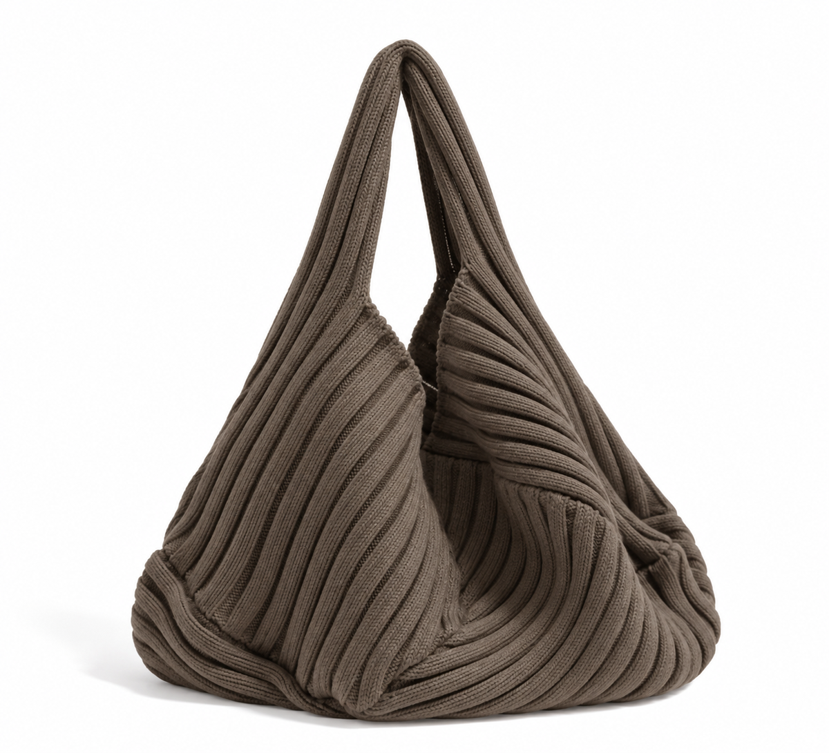 Sac Hobo en Maille Tricotée