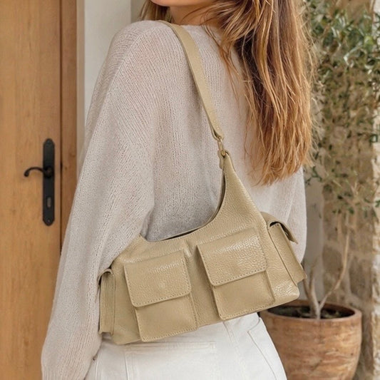 Sac Multipoches Dollar Cuir Grainé