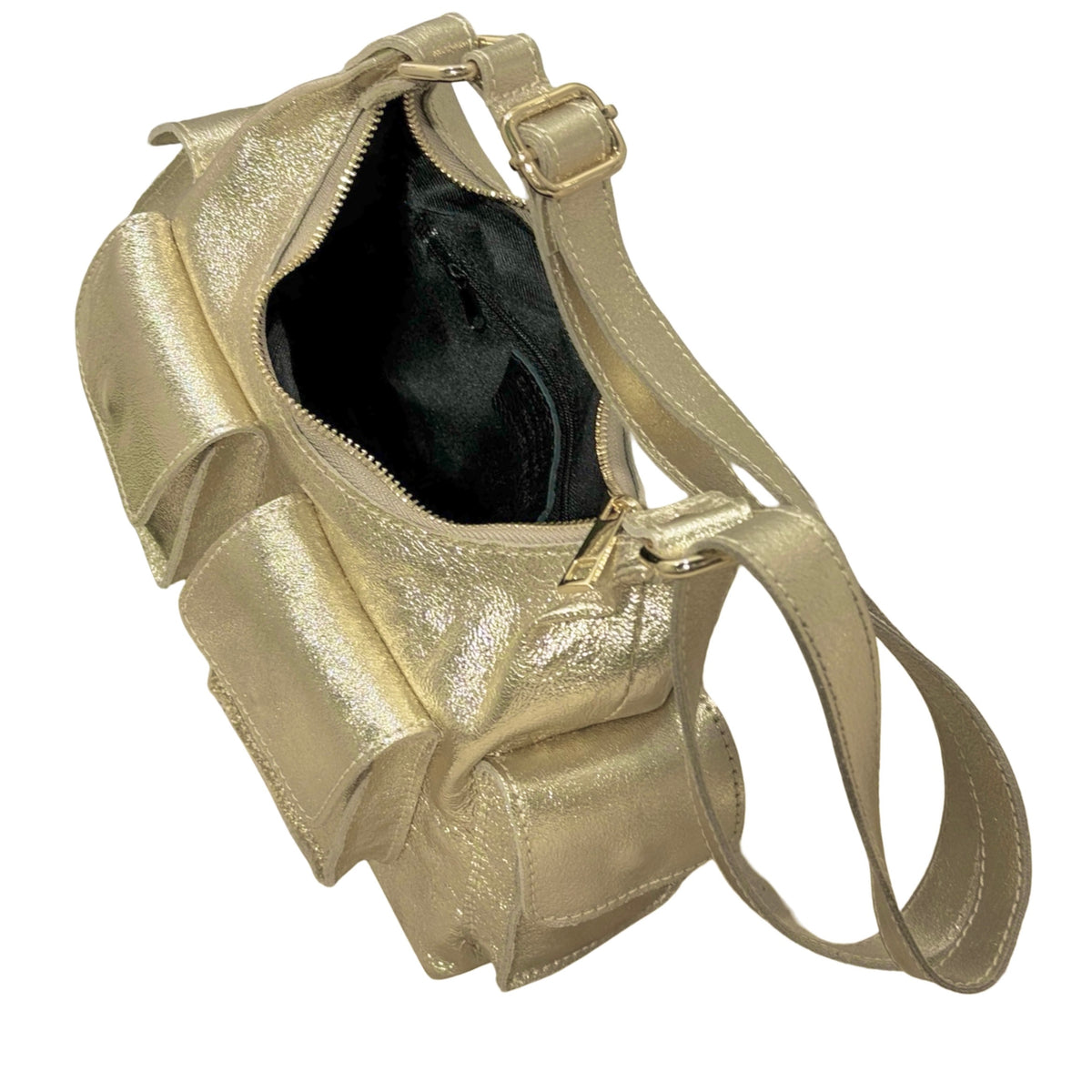 Sac Multipoches Dollar Cuir Irisé