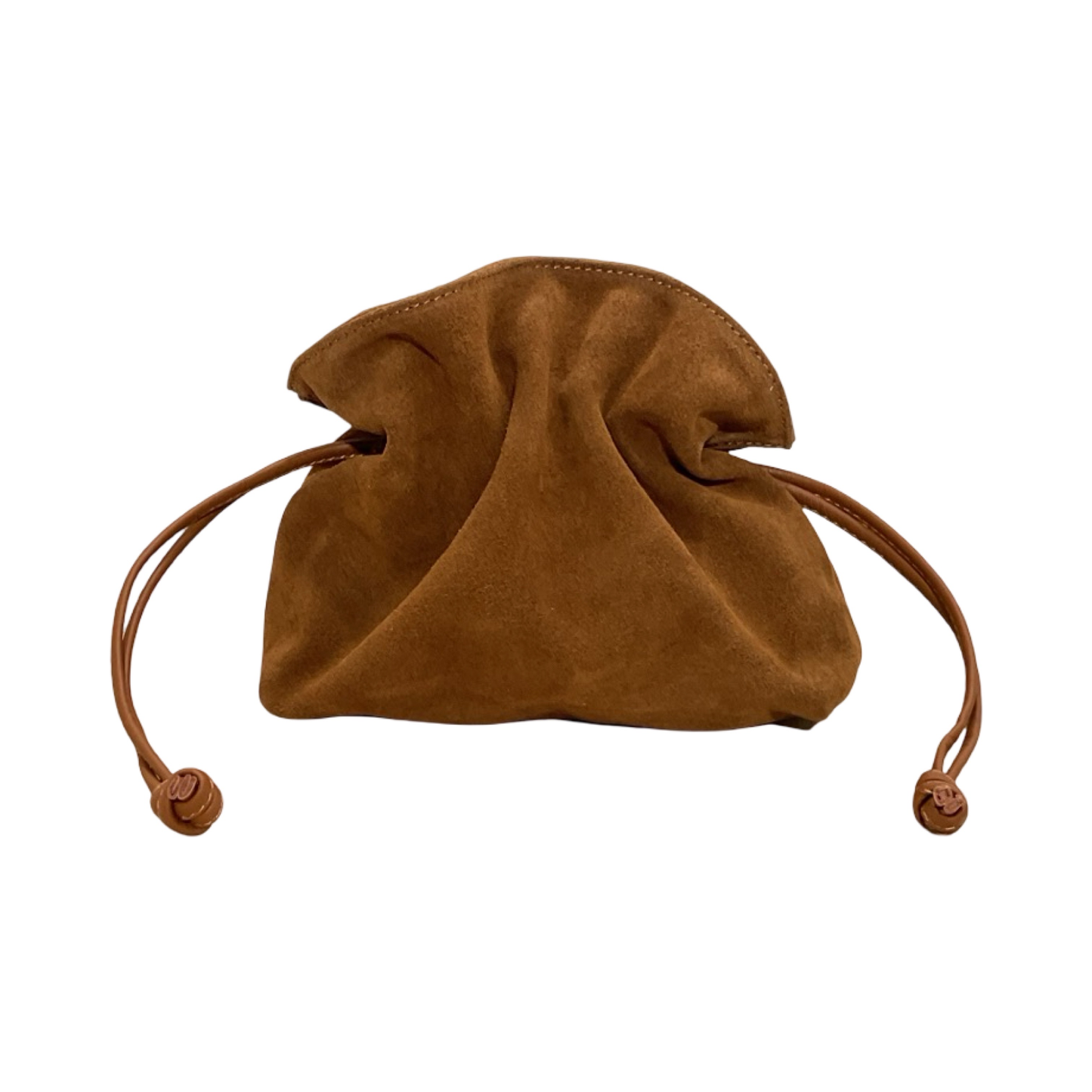 Sac Plissé en Cuir Suède Doona S