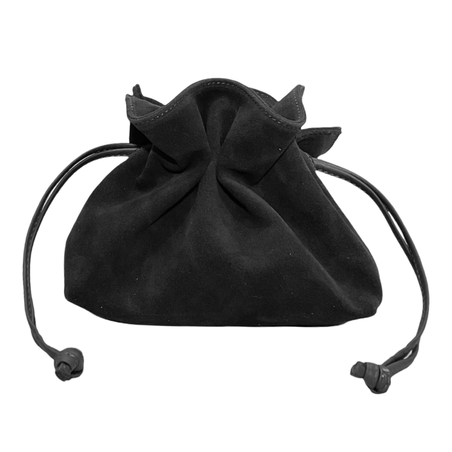 Sac Plissé en Cuir Suède Doona S