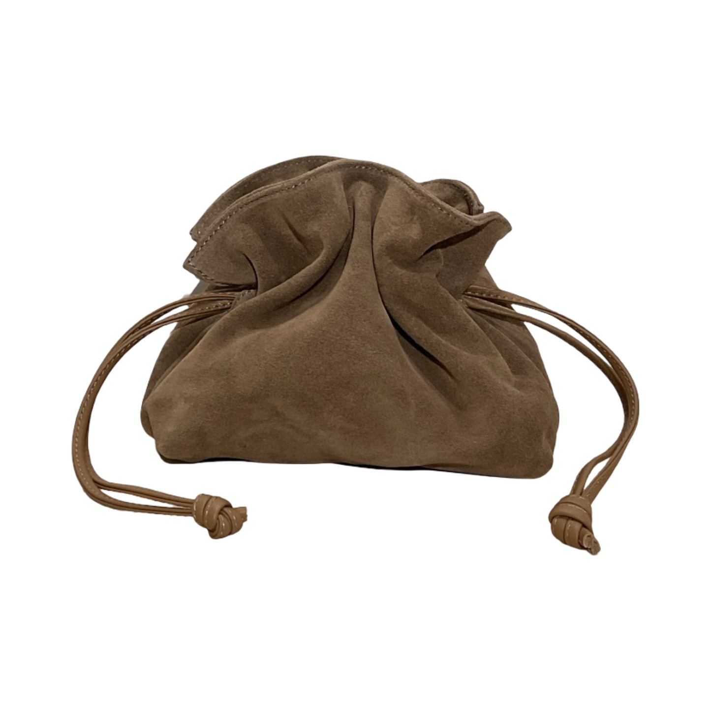 Sac Plissé en Cuir Suède Doona S