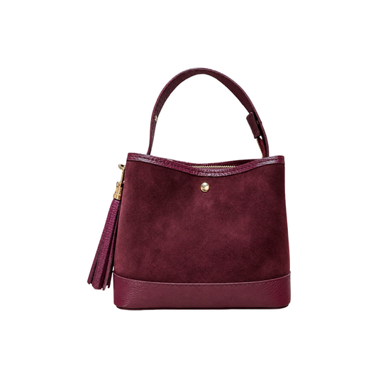 Sac Seaux Cuir Suède Mateo Small