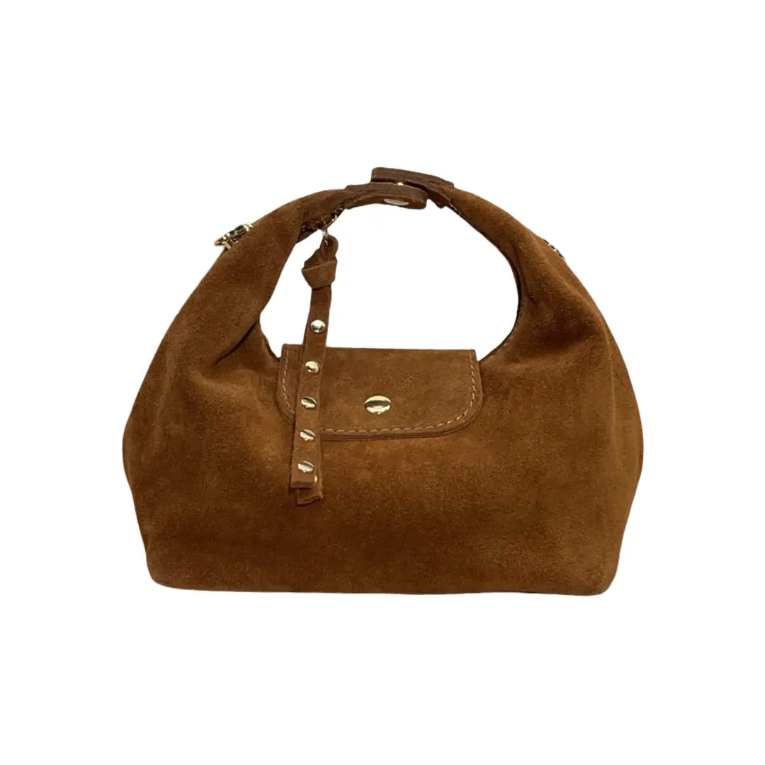 Sac à Bandoulière en Cuir Suède Lalala