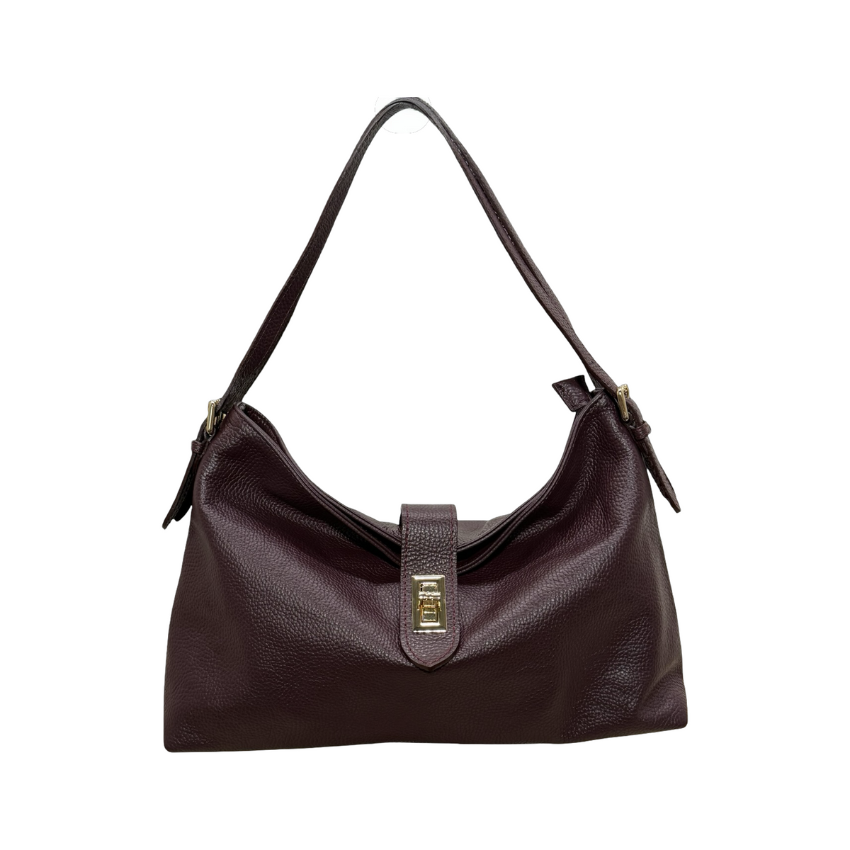 Sac à Épaule en Cuir Grainé Alix