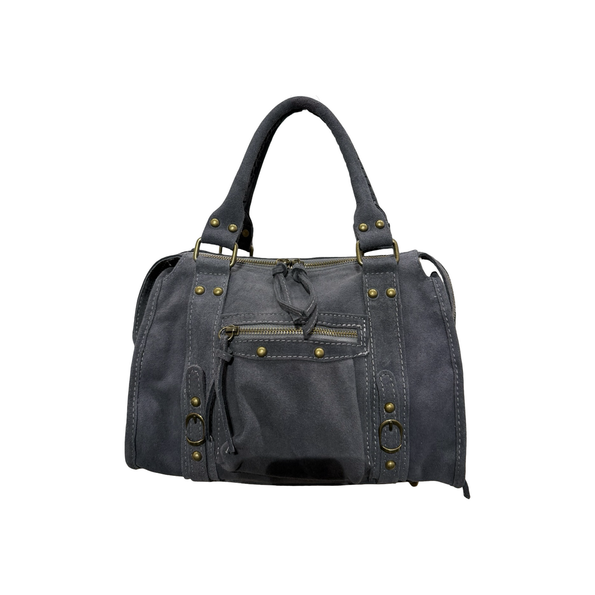 Sac à Main Cuir Suède Capucine M