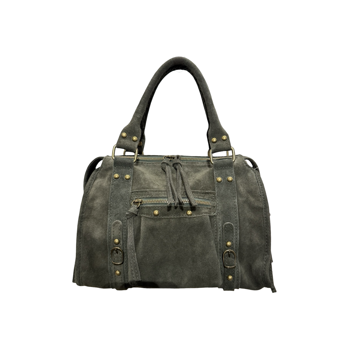 Sac à Main Cuir Suède Capucine M