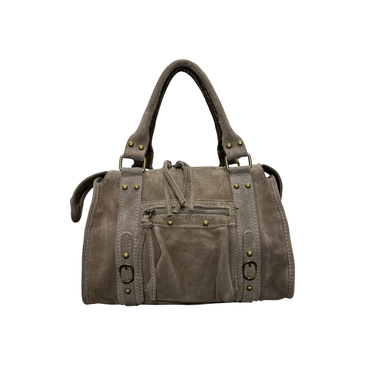 Sac à Main Cuir Suède Capucine M