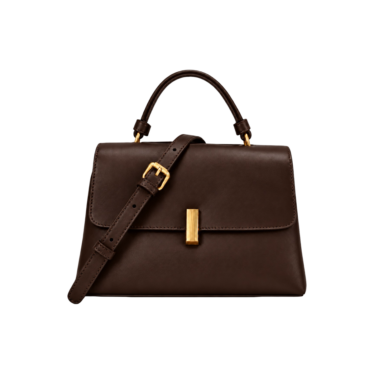 Sac à bandoulière en cuir lisse Amour