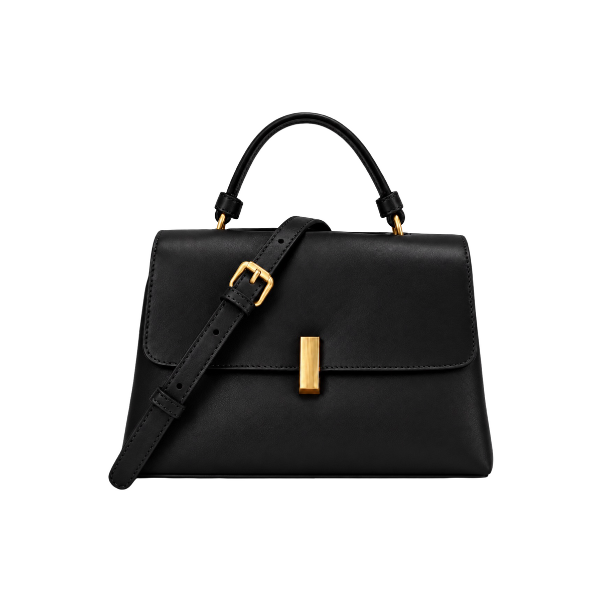 Sac à bandoulière en cuir lisse Amour