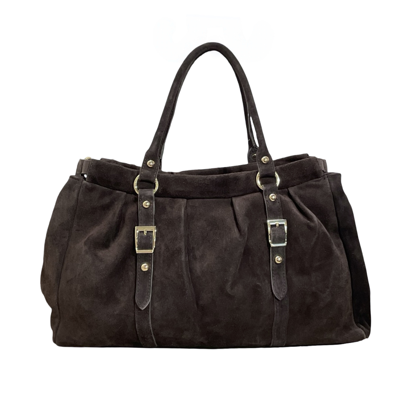 Sac à main en cuir suède Lydia