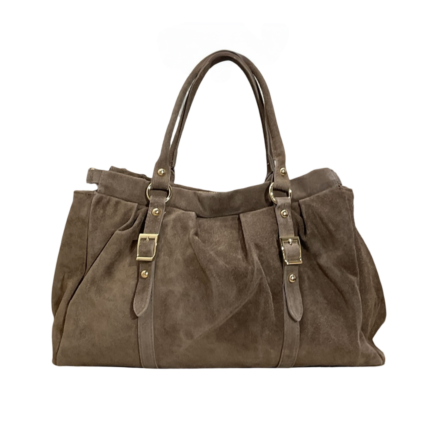 Sac à main en cuir suède Lydia